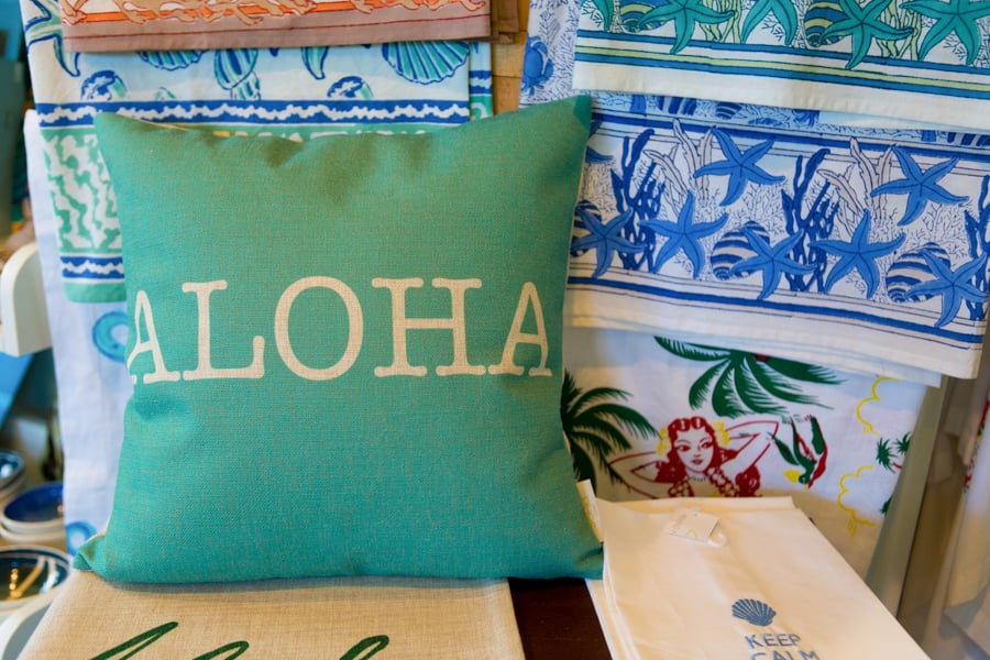 Aloha Souvenir Pillow