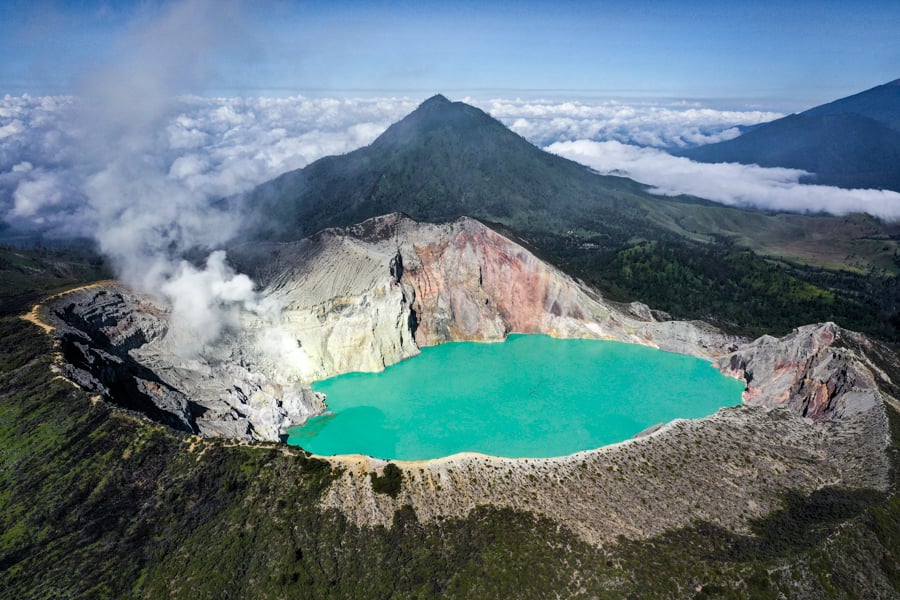 Kawah Ijen Mount Bromo Java Indonesia