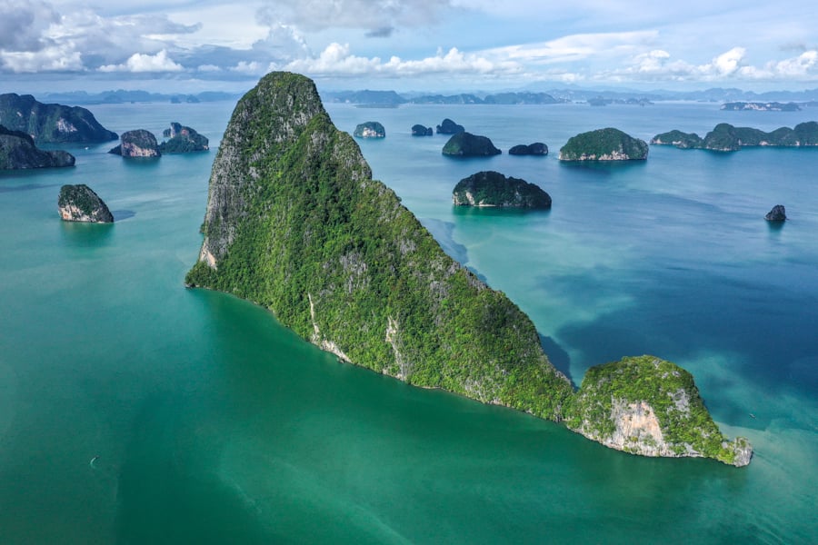 James Bond Island Thailand Phang Nga Bay Tour Phuket Krabi Drone