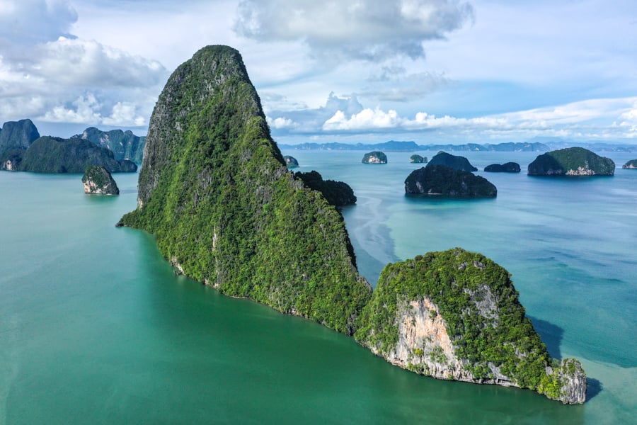 James Bond Island Thailand Phang Nga Bay Tour Ko Ta Pu Phuket Krabi Drone