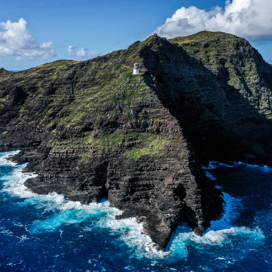 Best Hikes In Oahu Hawaii Top Oahu Hiking Trails Makapuu Lighthouse Trail Drone