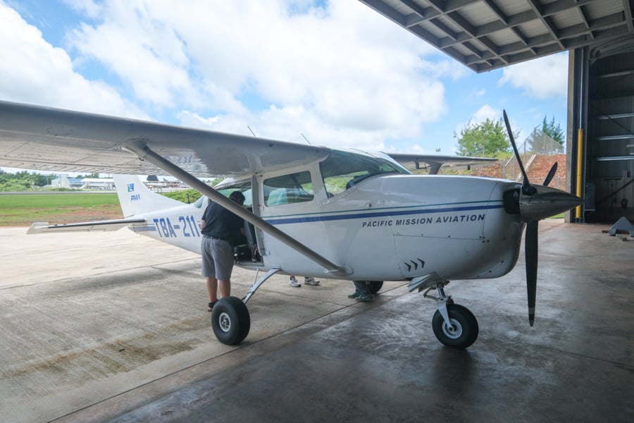 Pacific Mission Aviation PMA Cessna 206 Plane