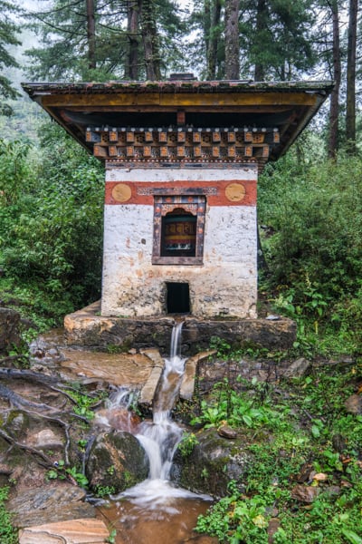 Stupa Water Stream