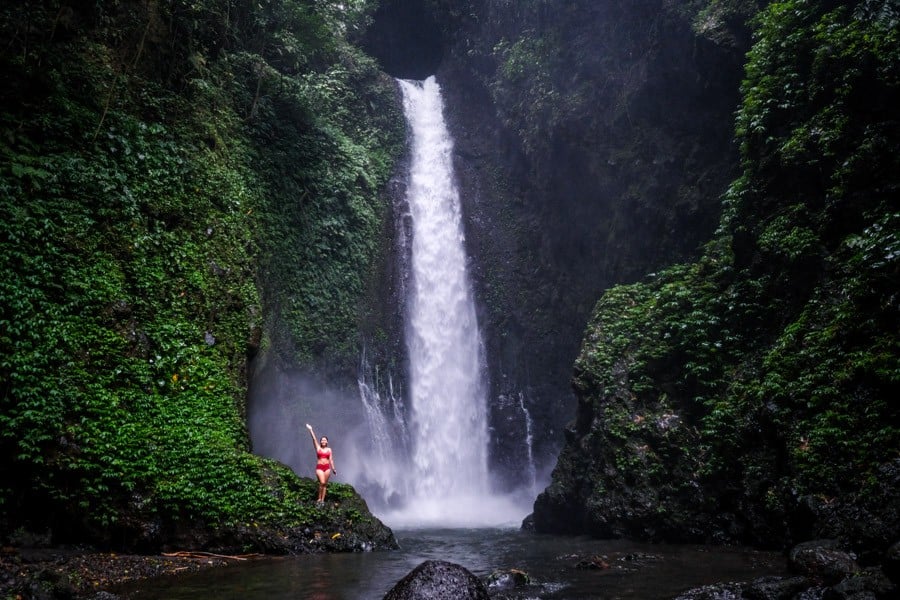 Colek Pamor Waterfall in Buleleng Bali