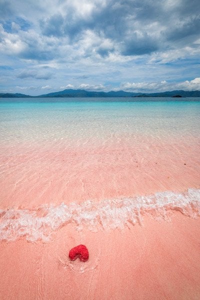 Pink Beach Komodo Island Indonesia Labuan Bajo Flores