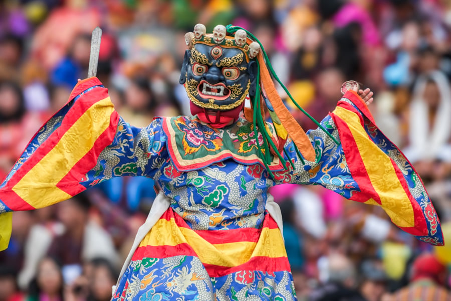 Tashichho Dzong Tsechu Festival Bhutan Travel Itinerary 7 Days Best Things To Do