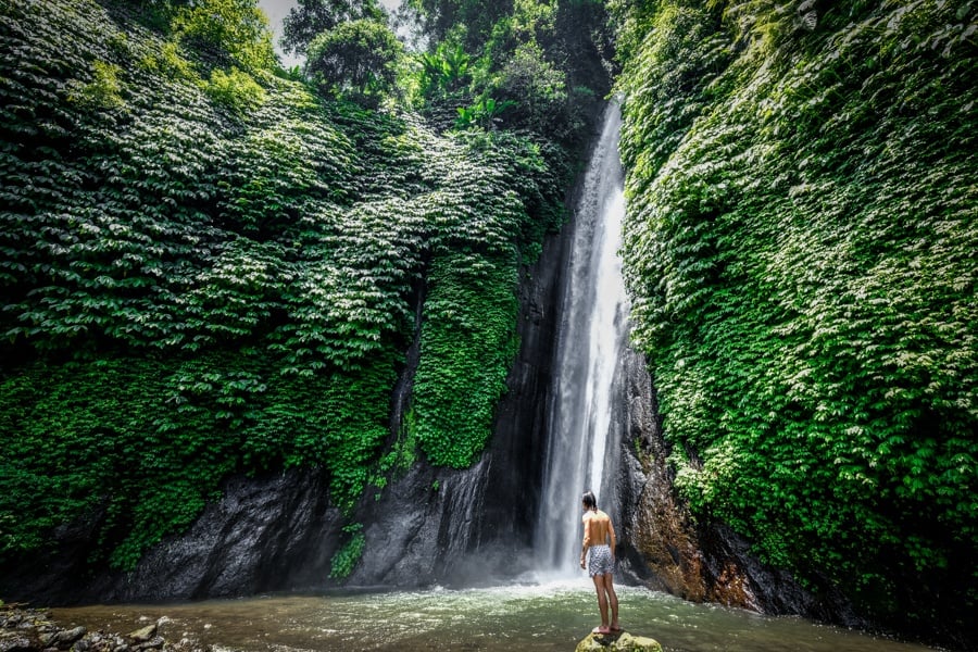 Munduk Waterfall in Bali