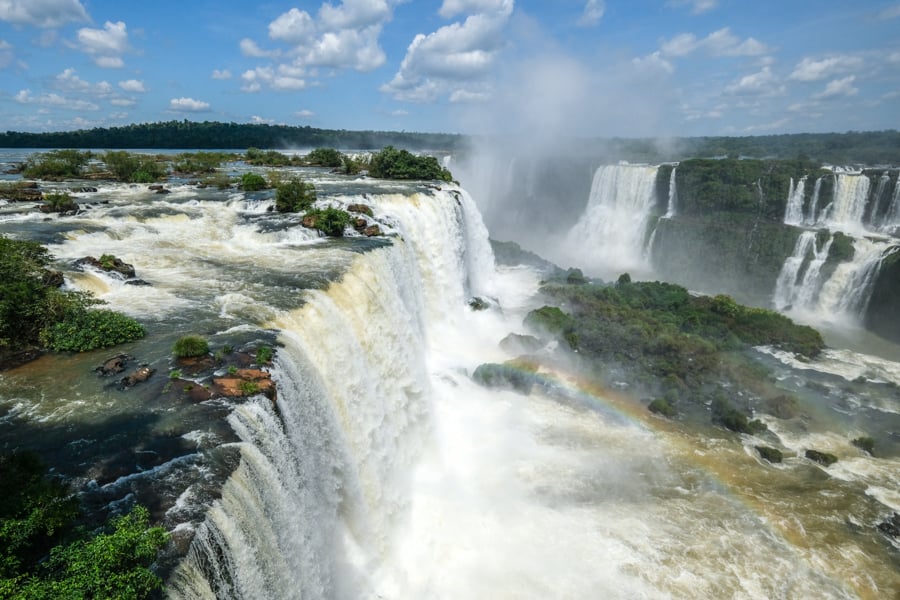 Iguazu Falls Argentina Brazil Side Waterfall Travel Guide Blog