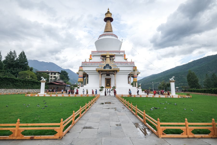 Memorial Chorten Stupa Thimphu