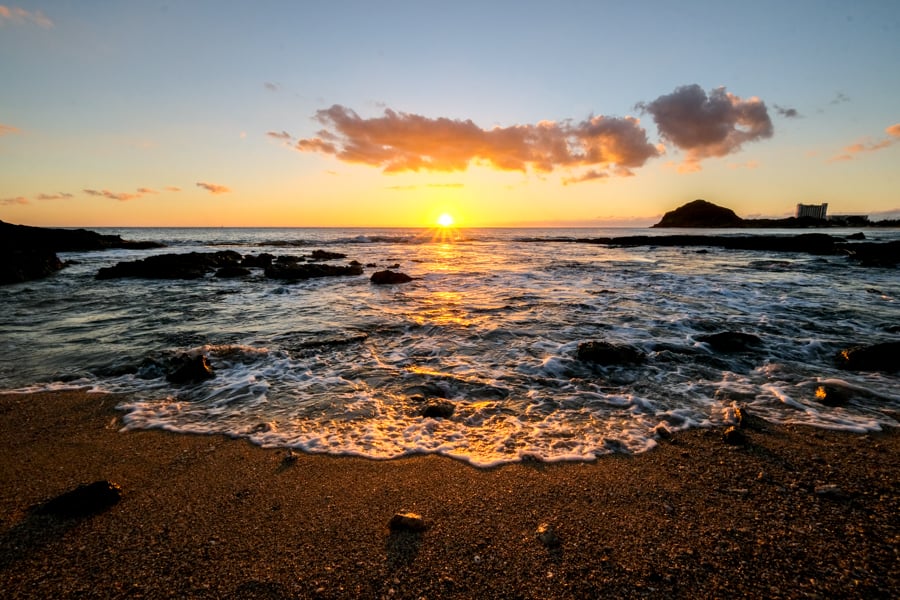 Makaha Beach Sunset