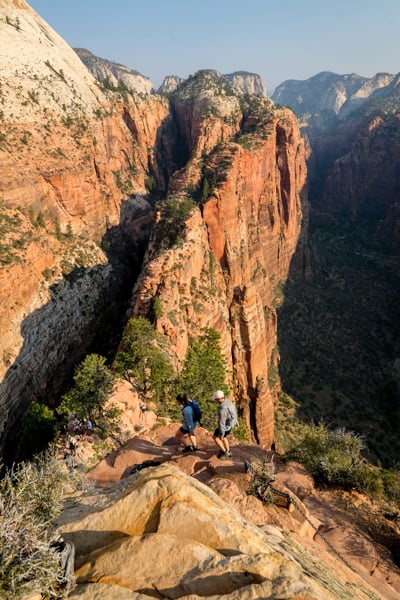 Zion Canyon Trail Chain Section