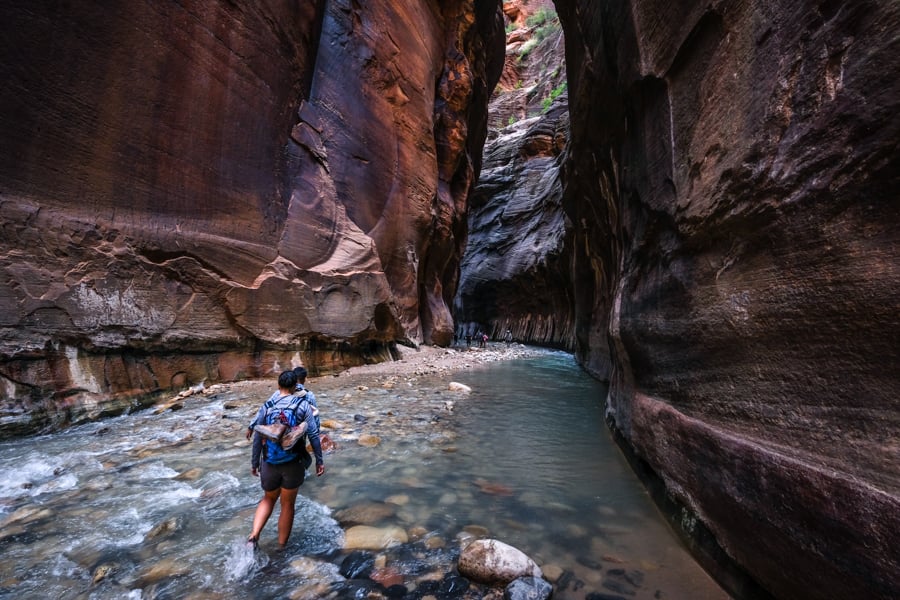 Best Slot Canyons In Utah Zion Narrows