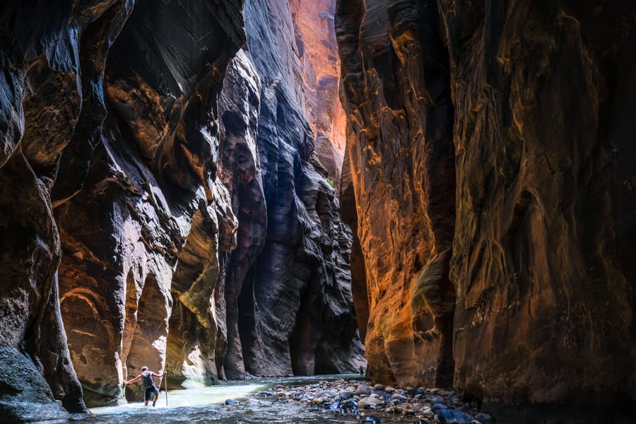 Slot Canyon Utah Best Slot Canyons In Utah Zion Narrows National Park