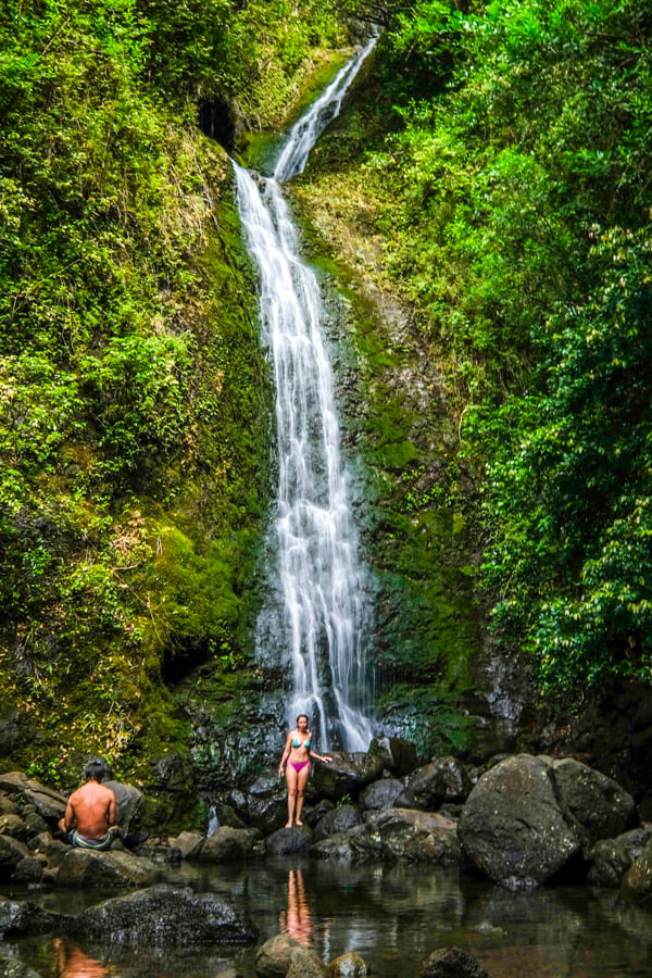 Best Things To Do In Oahu Hawaii Fun Couples Free Lulumahu Falls Waterfall