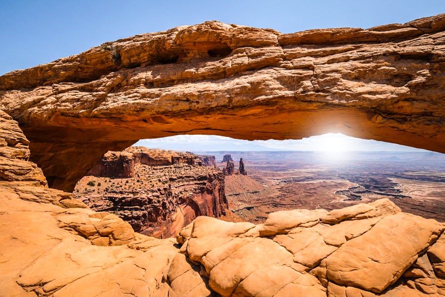 Mesa Arch Best Hikes In Utah Hiking Trails Sunrise