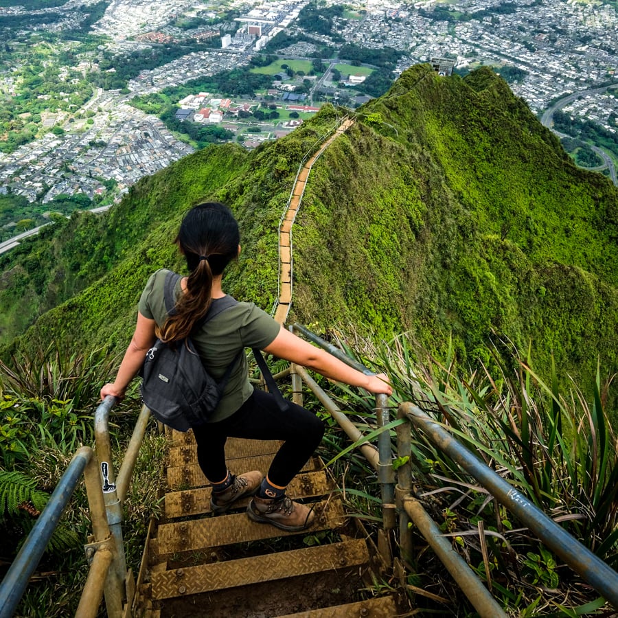 Best Hikes In Oahu Hawaii Top Oahu Hiking Trails Stairway To Heaven