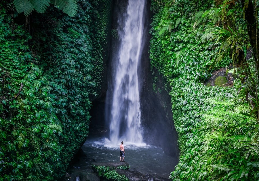Leke Leke Waterfall in Bali