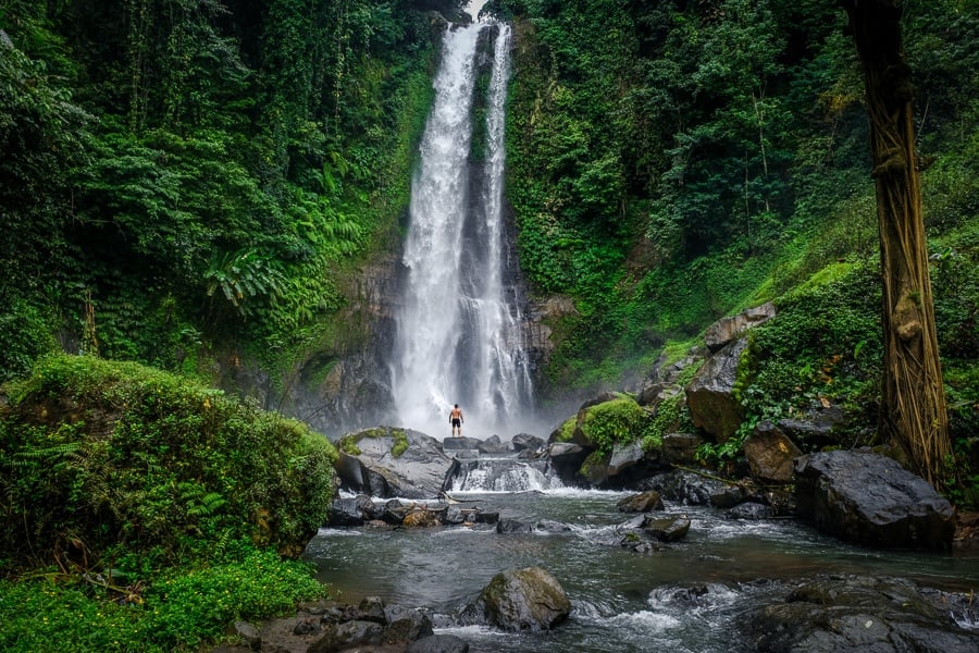 GitGit Waterfall in Bali