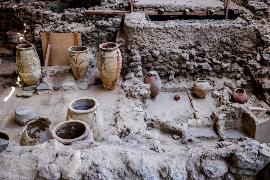 Akrotiri Museum Archaeological Site