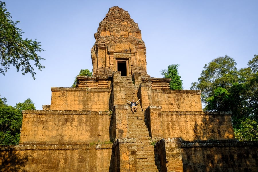 Baksei Chamkrong orange temple