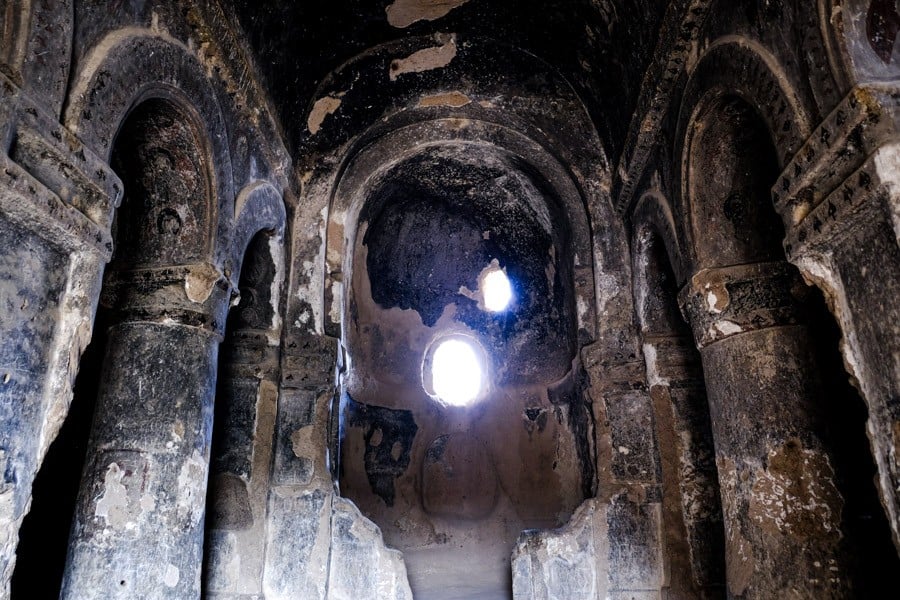 Inside the Selime Monastery