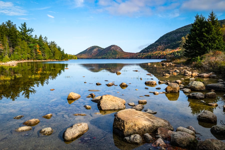 Best Hikes In Acadia National Park Top Maine Trails Jordan Pond Loop Trail
