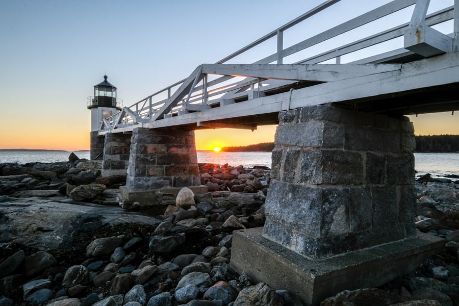 Maine Lighthouses Best Lighthouses In Maine Marshall Point Light