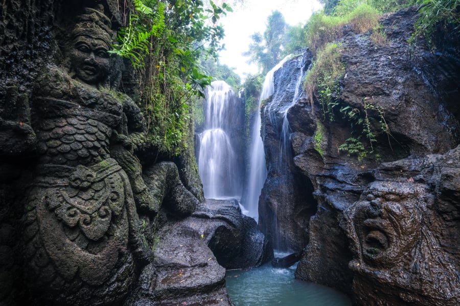 Beji Griya Temple Waterfall Bali