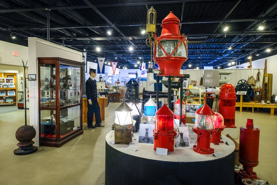 Rockland Museum Display Exhibits Lanterns