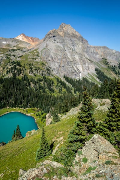 Colorado mountain lake